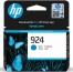 212844 - Original Ink Cartridge cyan HP No. 924c, 4K0U3NE